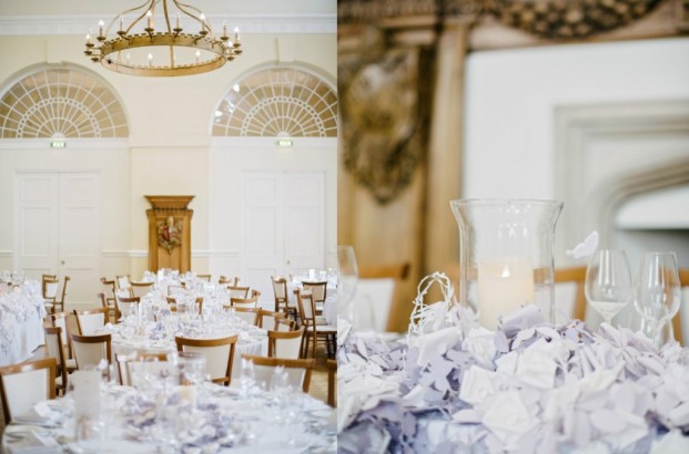 Real Wedding at Farnham Castle, Surrey. Images by Dominique Bader Photography