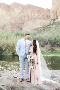 Rose Quartz + Serenity Blue Wedding Inspiration